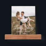 Liebe Story White Kalligrafy, Hochzeit Foto Bilderleiste<br><div class="desc">Elegante Liebe,  weiße Kalligraphie,  Hochzeitsfotografie Foto Ledge</div>
