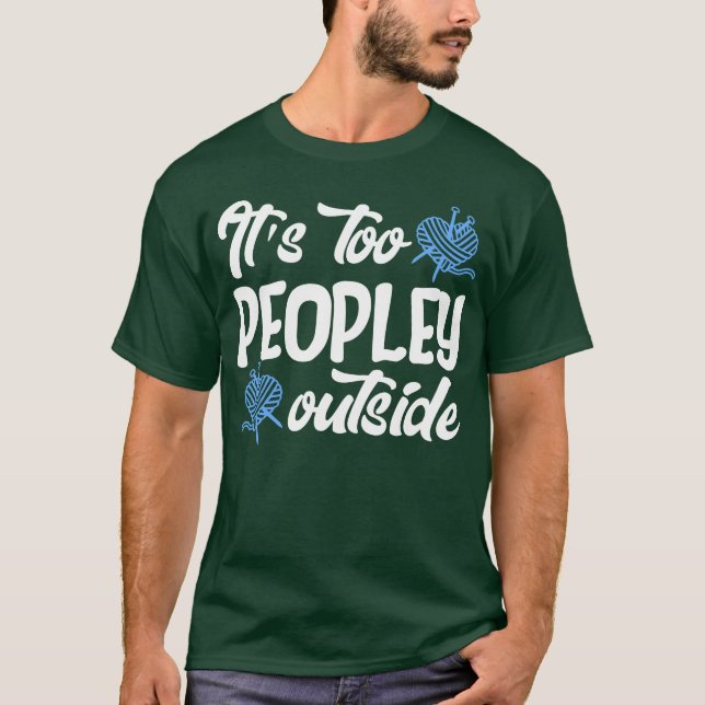 Liebe Strickfreunde T-Shirt (Vorderseite)