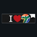 Liebe Südafrika lächelnde Flagge Autoaufkleber<br><div class="desc">Zeigen Sie mit dieser lächelnden Fahne im Wort Liebe Ihren heimat-Stolz auf das wunderschöne Land Südafrikas.</div>