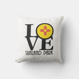 LIEBE Sunland Park New Mexico Kissen