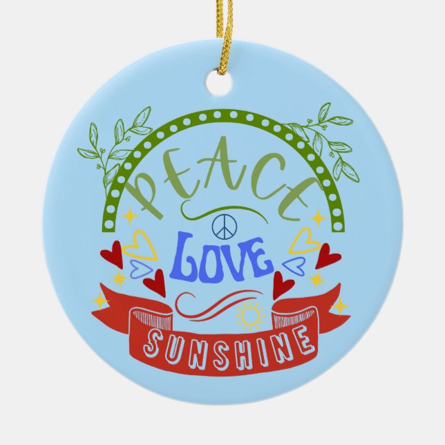 Liebe Sunshine Ornament (Vorne)
