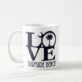 LIEBE Surfside Beach SC 11oz Kaffeetasse