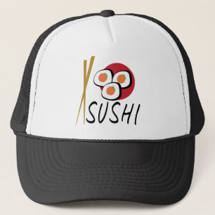 Liebe Sushi Bio Planet Hats Truckerkappe