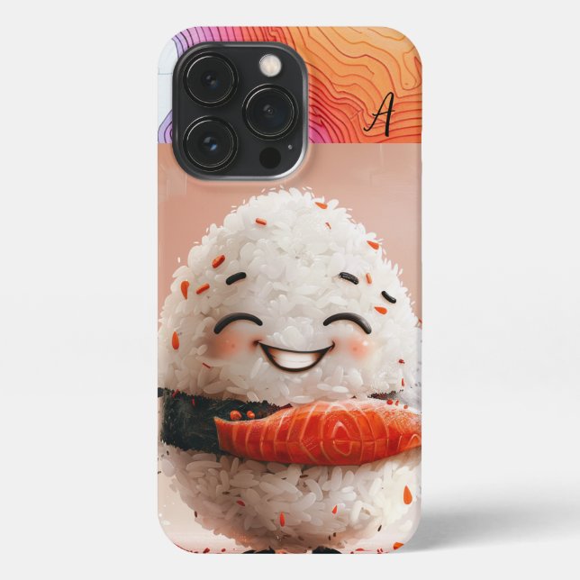 Liebe Sushi iPhone 13 Pro Hülle (Rückseite)