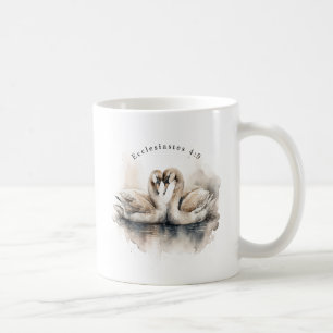 "Liebe Swan Tasse - Zusammengehörigkeit und Liebe"