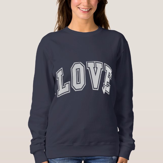 Liebe Sweatshirt (Vorderseite)