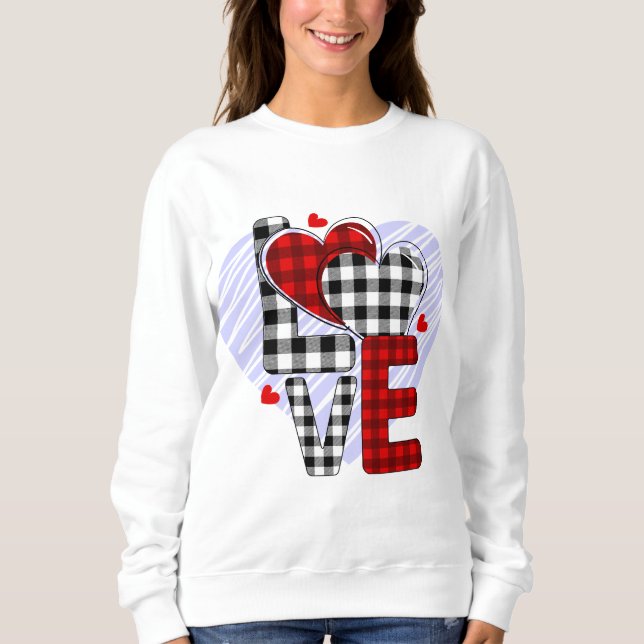 Liebe Sweatshirt (Vorderseite)