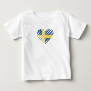 Liebe Sweden-01-white Baby T-shirt