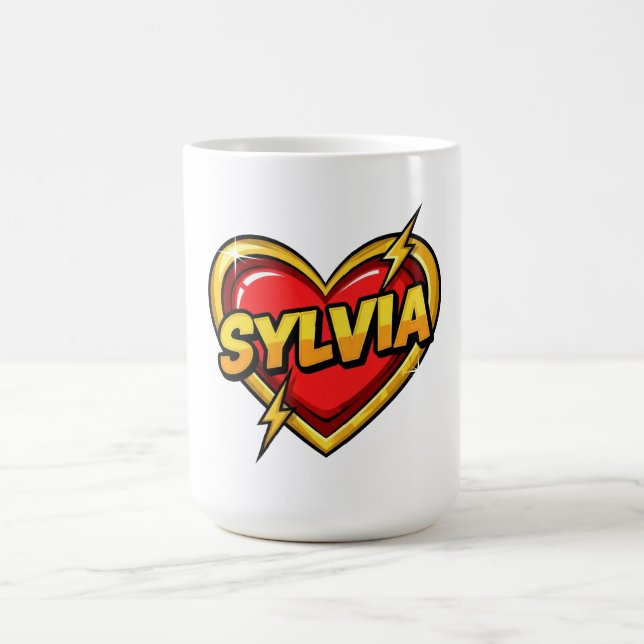 Liebe Sylvia Kaffeetasse (Mittel)