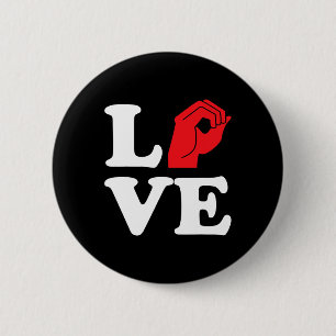 Liebe Symbol Asl Button