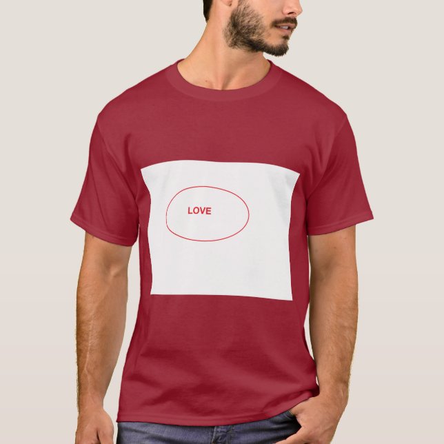 Liebe T-Shirt (Vorderseite)