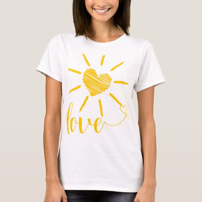 Liebe T-Shirt (Vorderseite)