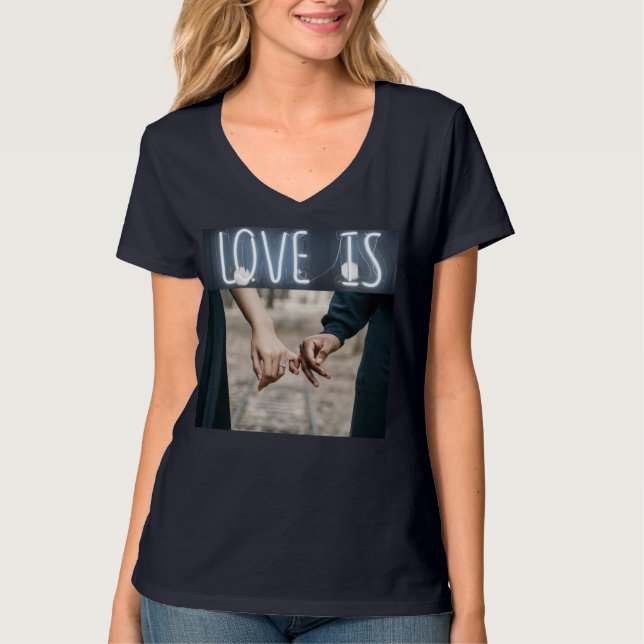 LIEBE t - SHIRT (Vorderseite)
