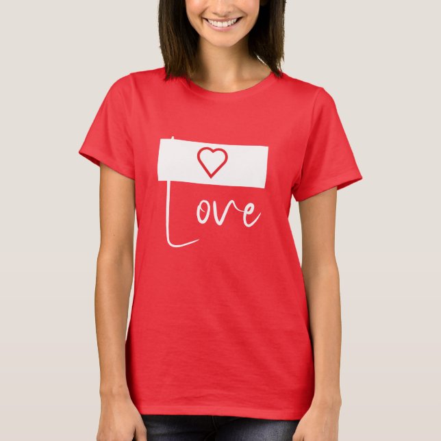 Liebe T-Shirt (Vorderseite)