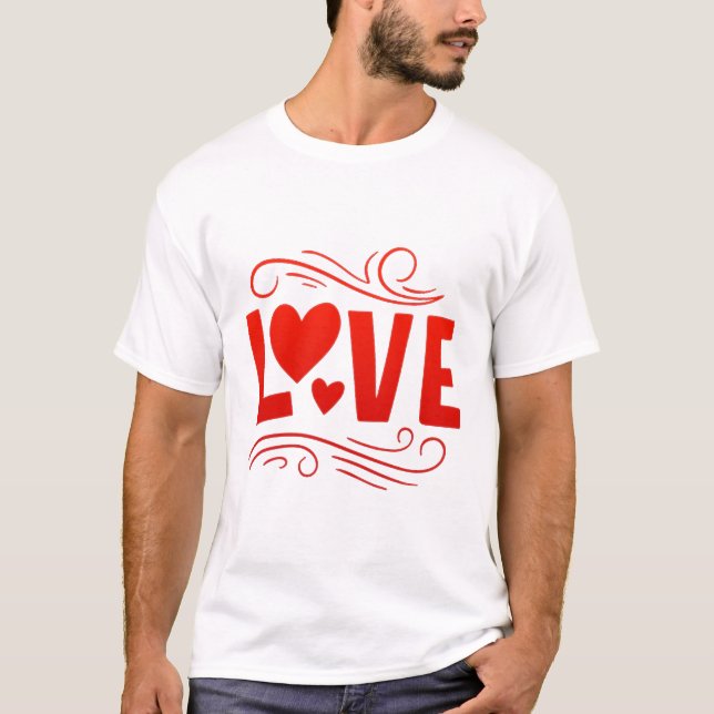 Liebe T-Shirt (Vorderseite)