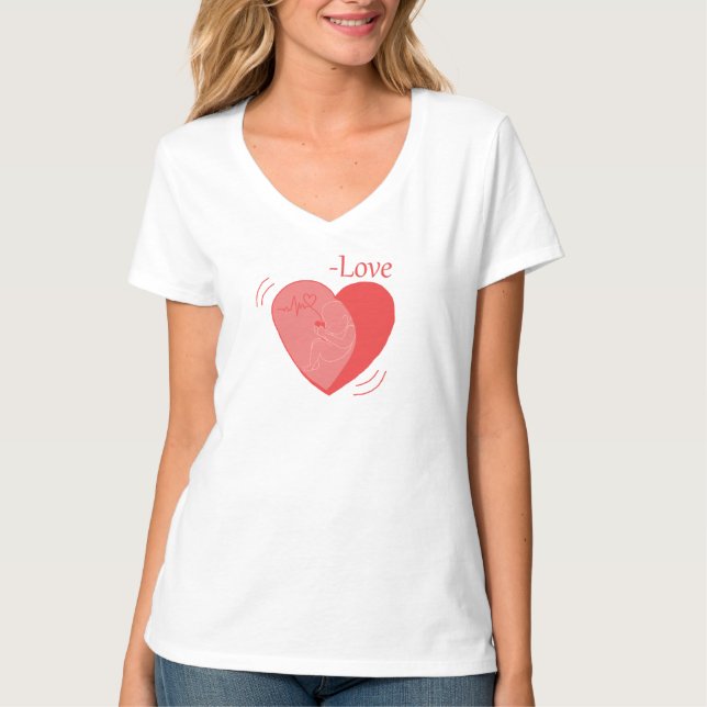- Liebe T-Shirt (Vorderseite)