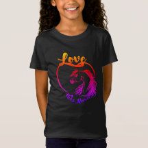 Liebe T - Shirt dieses Pferdes