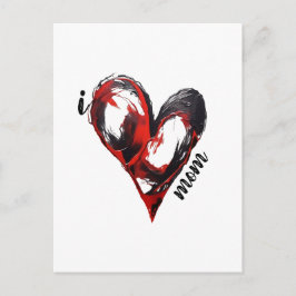 Liebe - T - Shirt für kundenspezifisches Design Postkarte