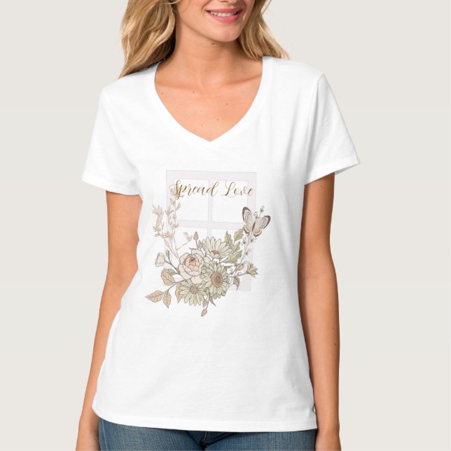 Liebe-T - Shirt verbreiten (Vorderseite)