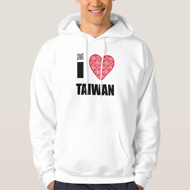 Liebe TAIWAN Hoodie (Vorderseite)