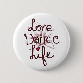 Liebe-Tanz-Knopf Button