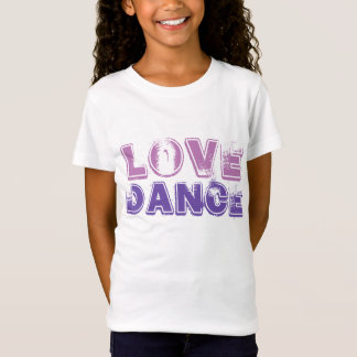 Liebe-Tanz-Mädchen-T-Shirt T-Shirt