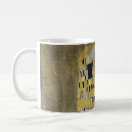 Liebe Tapestine: Ein Kuss in Gold von Klimt Valent Kaffeetasse