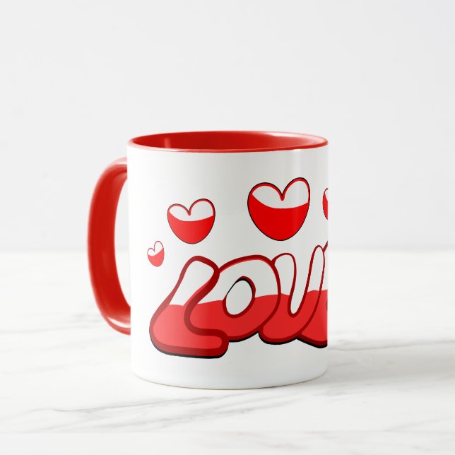 Liebe Tasse (Vorderseite Links)