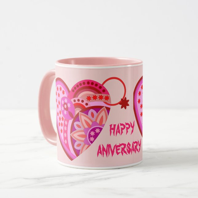LIEBE TASSE FÜR HUSBAND ODER EHEFRAU (Vorderseite Links)
