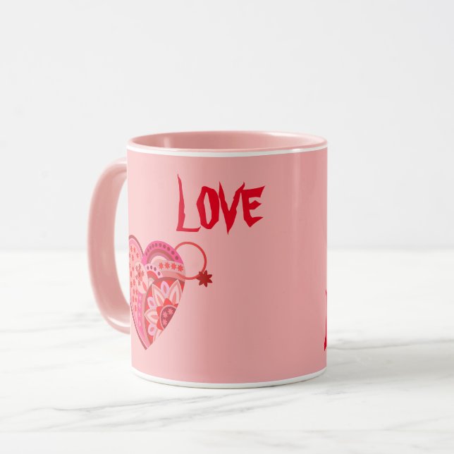 LIEBE TASSE FÜR LIEBE (Vorderseite Links)