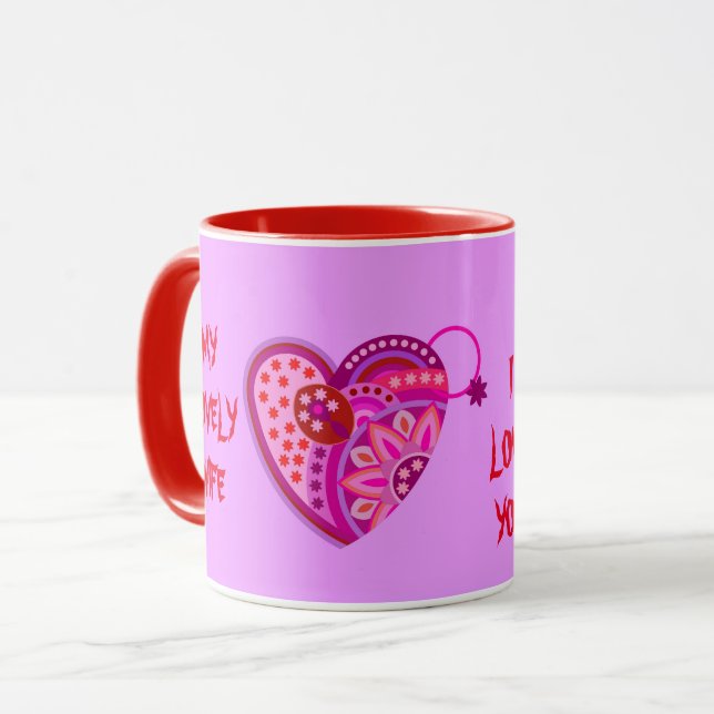 LIEBE TASSE FÜR LIEBE (Vorderseite Links)