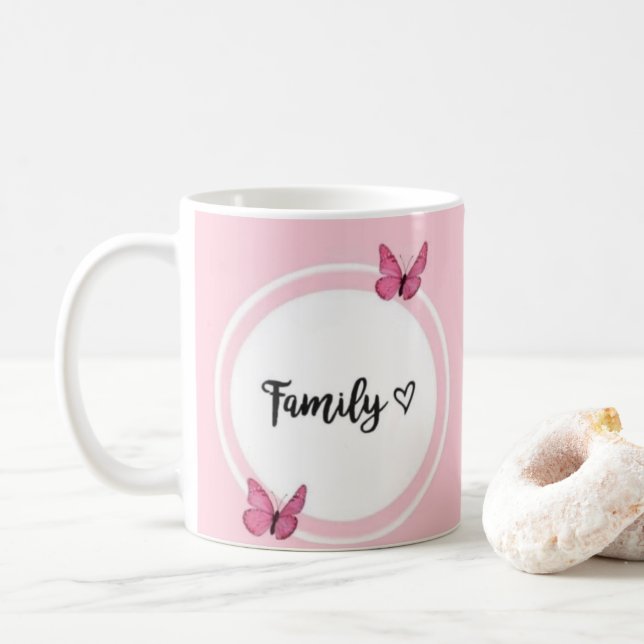 Liebe Tasse - Herzwärmenspende für Mama, Vater (Mit Donut)