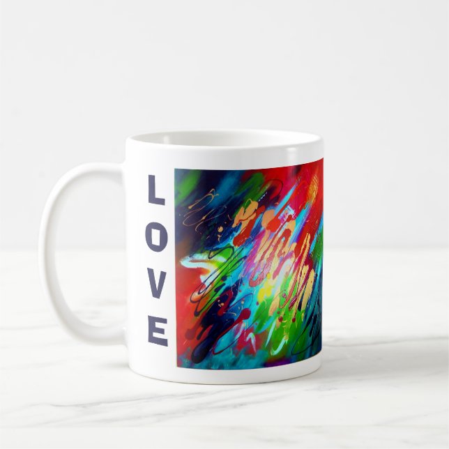 LIEBE-TASSE KAFFEETASSE (Links)