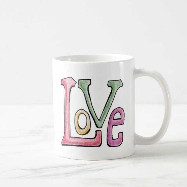 Liebe-Tasse Kaffeetasse (Rechts)