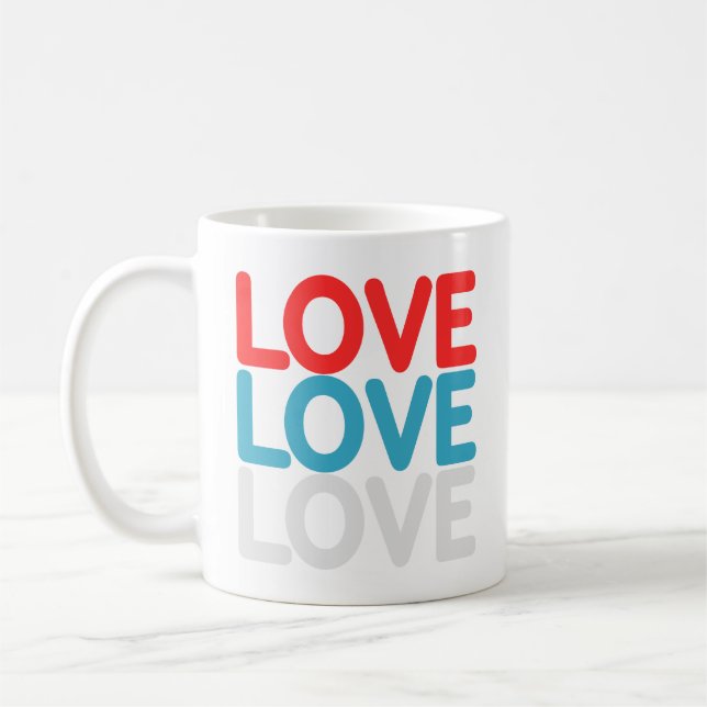 Liebe-Tasse Kaffeetasse (Links)