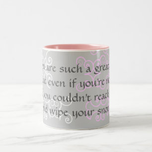 Liebe-Tasse Zweifarbige Tasse