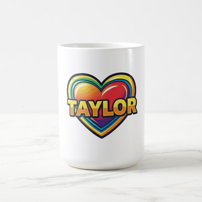 Liebe Taylor Kaffeetasse (Mittel)