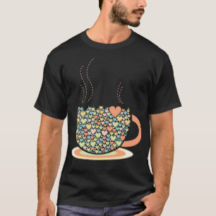 Liebe Tee Liebhaber Barista Herzdesign