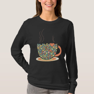 Liebe Tee Liebhaber Barista Herzdesign