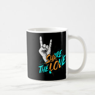 Liebe teilen Männer Frauen Kinder Jungen Mädchen G Kaffeetasse