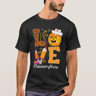 Liebe Telemetrie Krankenversicherung Halloween Fal T-Shirt