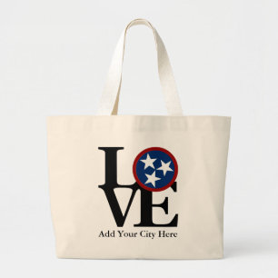 LIEBE Tennessee Lebensmittelgeschäft Tasche