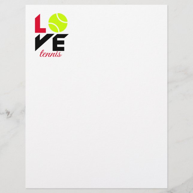 Liebe Tennis (Vorderseite)