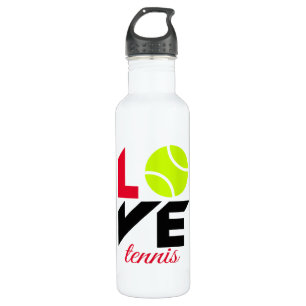 Liebe Tennis Edelstahlflasche
