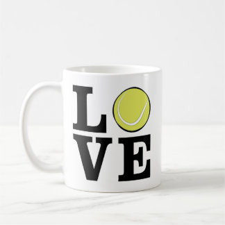 Liebe Tennis Kaffeetasse