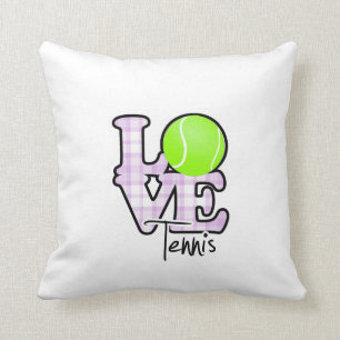 Liebe-Tennis Kissen