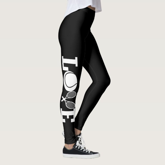 LIEBE-TENNIS LEGGINGS (Rechts)