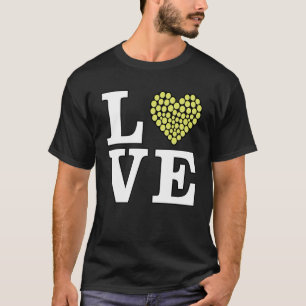Liebe Tennis T-Shirt