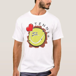 Liebe Tennis T-Shirt