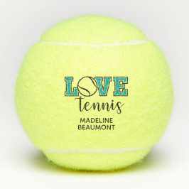 Liebe Tennis Tennisbälle